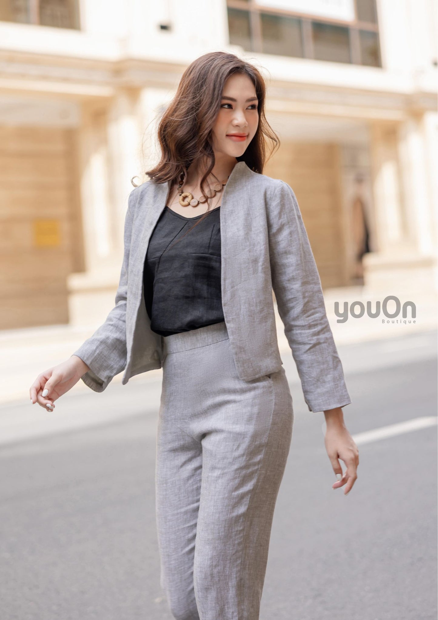 Silky Blazer - Áo Blazer Silky