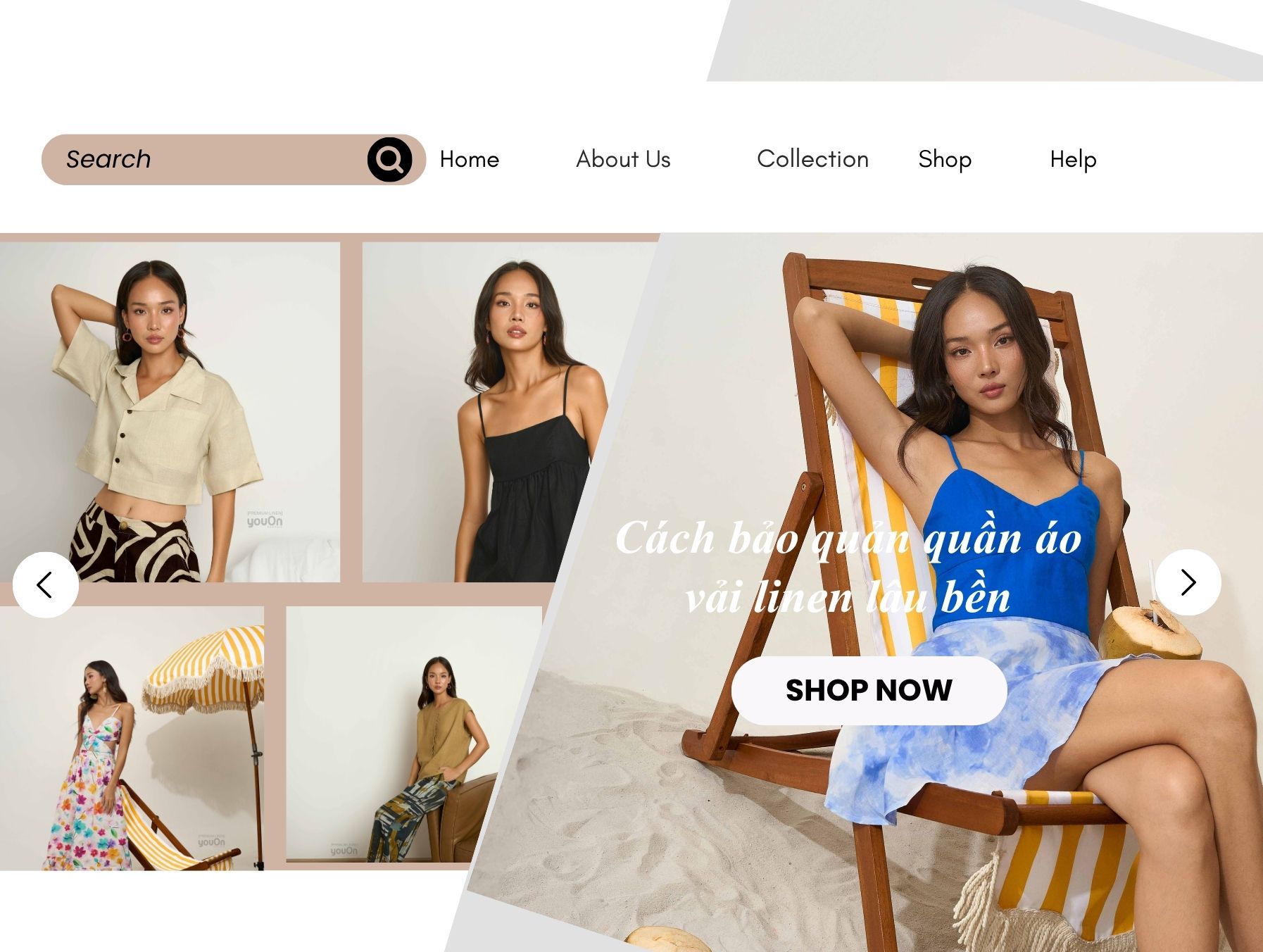 Cách bảo quản quần áo vải linen lâu bền cùng youOn Boutique