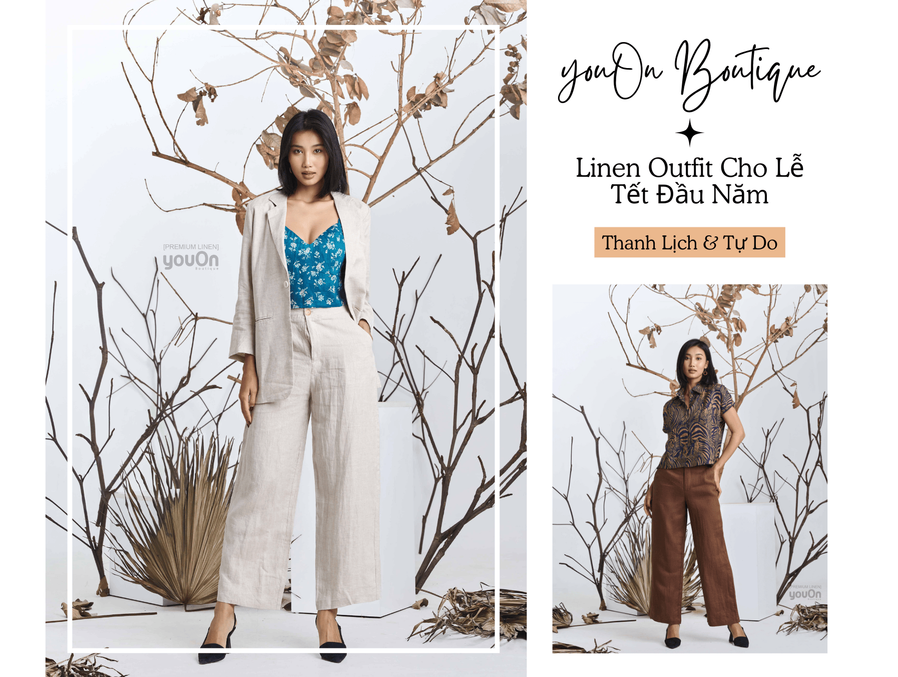 Linen Outfit cho Lễ Tết đầu năm